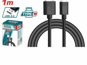 وصلة شاحن USB-A إلى Type-C بطول 1 متر من TOTAL