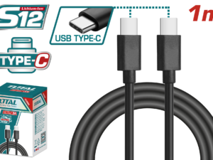 وصلة شاحن Type-C إلى Type-C بطول 1 متر من TOTAL