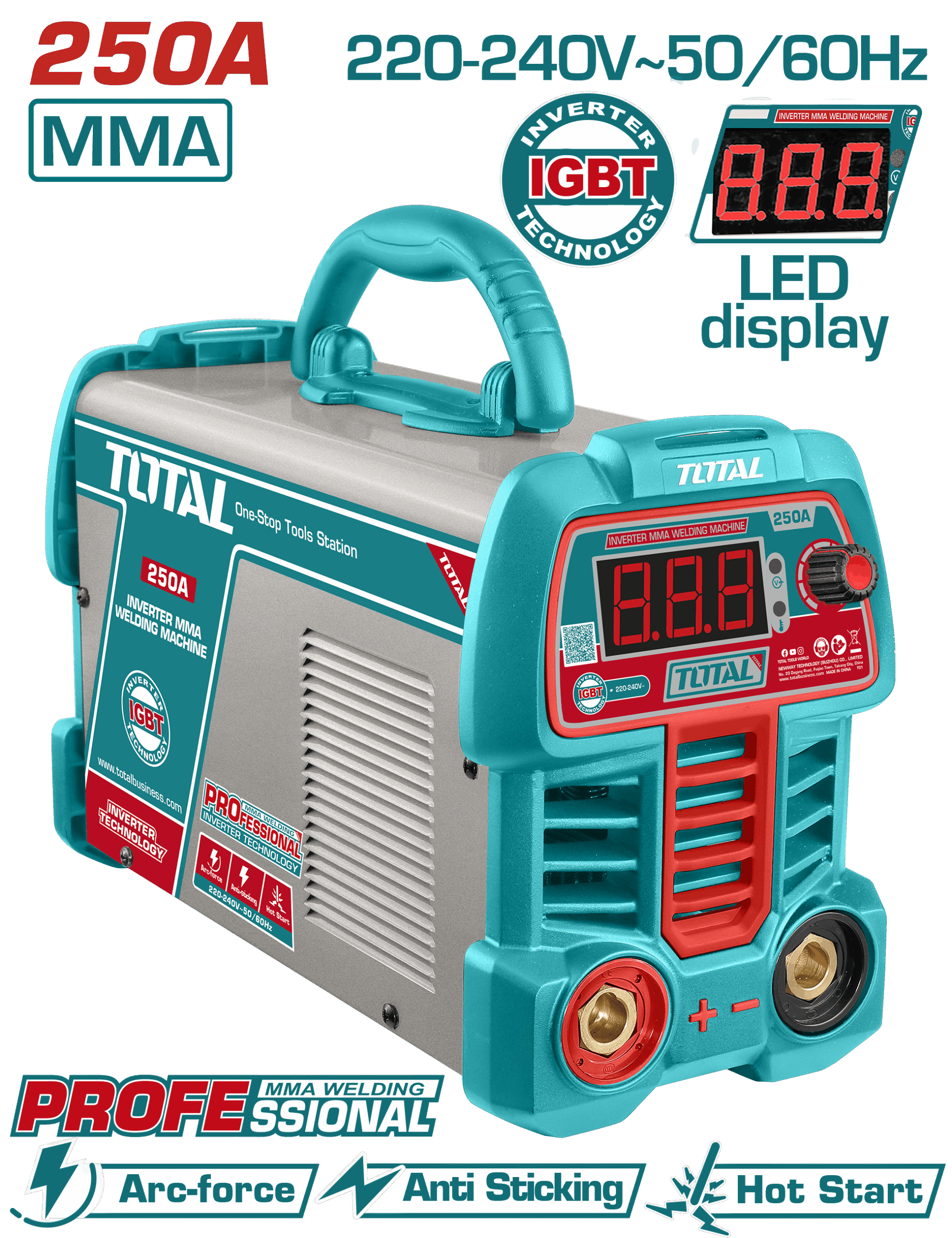 ماكينة لحام MMA انفرتر 250 أمبير
